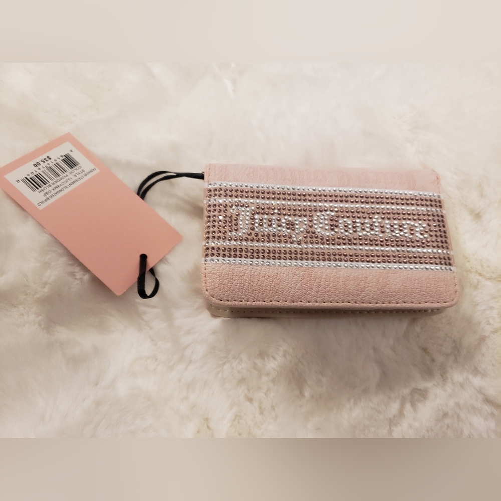 Juicy Couture NWT Bifold Wallet Bedazzled
